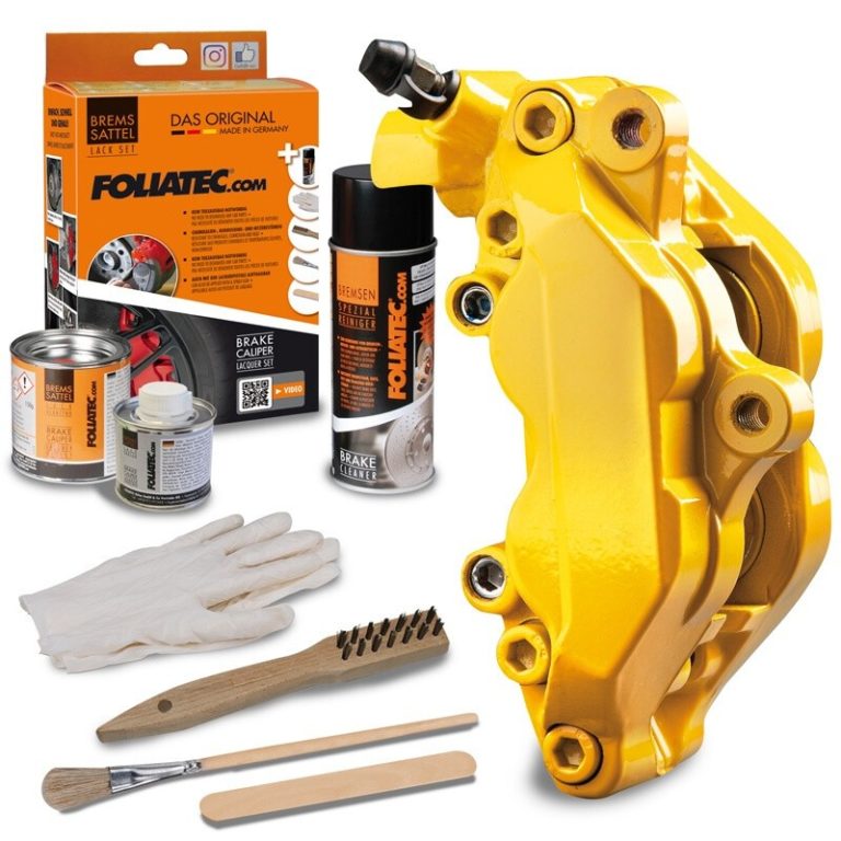 Peinture Foliatec Jaune Performance pour Étriers de Frein