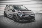 Lame de Pare-Chocs Avant Pour  V.2 + Ailerons VW Golf R Mk8 – Image 4