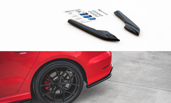 Lames de Pare-Chocs Arrière Pour Latérales Audi S3 Sedan 8V – Image 1