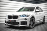 Lame de Pare-Chocs Avant Pour  V.2 BMW X1 Pack M F48 – Image 4