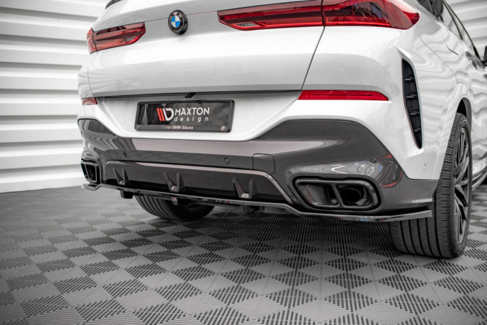 Diffuseur Arrière Pour Arrière Pour(avec une barre verticale) V.1 BMW X6 Pack M G06 – Image 3