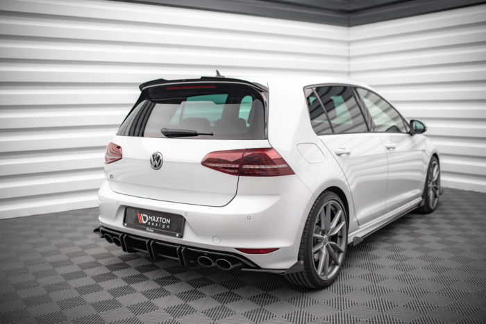 Street Pro Lame de Pare-Chocs Arrière Pour  + Flaps VW Golf R Mk7 – Image 2