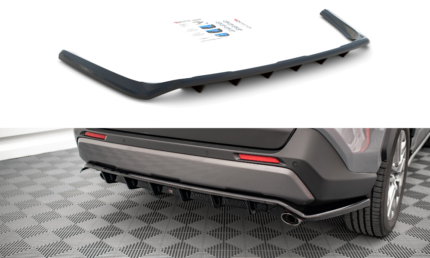 Diffuseur Arrière Pour Arrière Pour(avec une barre verticale) Toyota RAV4 Mk5