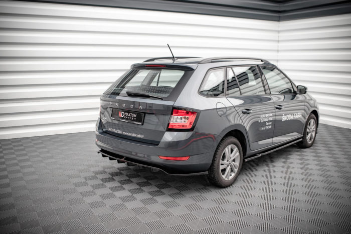 Diffuseur Arrière Pour Arrière Pour(avec une barre verticale) Skoda Fabia Combi Mk3 Facelift – Image 2