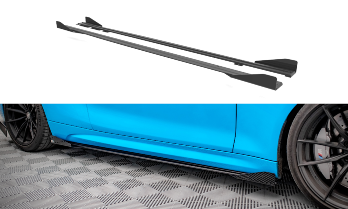 Street Pro Bas de Caisse Latéraux Pour + Flaps BMW M2 F87 – Image 1