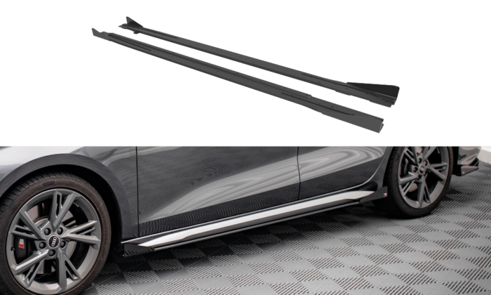 Street Pro Bas de Caisse Latéraux Pour + Flaps Audi S3 / A3 S-Line 8Y – Image 1