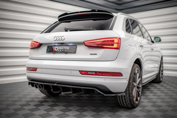 Diffuseur Arrière Pour Arrière Pour(avec une barre verticale) Audi Q3 Sport 8U Facelift – Image 4