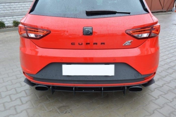 Diffuseur Arrière & Lame de Pare-Chocs Arrière Pour SEAT LEON III CUPRA – Image 3