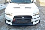 Lame de Pare-Chocs Avant Pour  V.1 Mitsubishi Lancer Evo X – Image 3