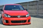 Lame de Pare-Chocs Avant Pour  VW GOLF MK6 GTI 35TH – Image 2