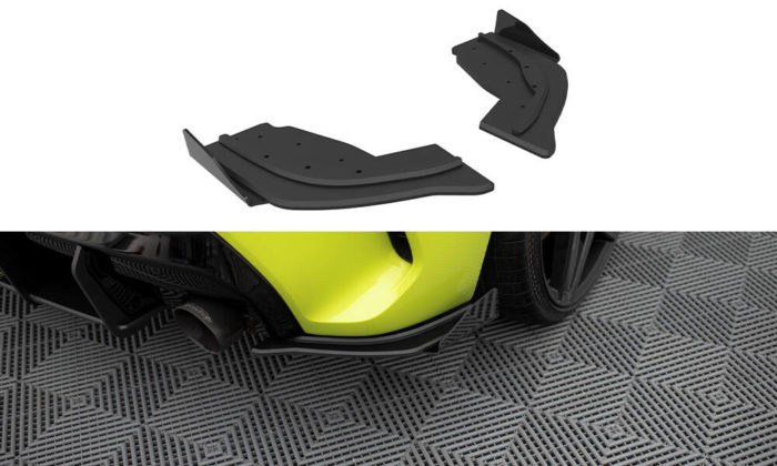Street Pro Lame de Pare-Chocs Arrière Pour  V.1 + Flaps V.1 BMW 1 F40 Pack M / M135i – Image 1