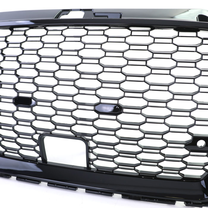 Calandre Sport Nid d'abeille Noir Brillant pour Audi A3 8V de 12-16 avec ACC – Image 4