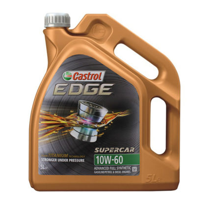 Huile Moteur Castrol Edge 10W60 Supercar - 5L