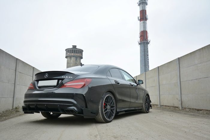 Lame de Pare-Chocs Arrière Pour  Mercedes CLA A45 AMG C117 Facelift – Image 3