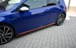 Bas de Caisse Latéraux Pour V.2 VW Golf 7 R / R-Line Facelift – Image 4