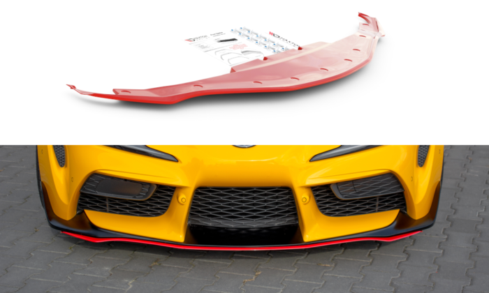 Lame de Pare-Chocs Avant Pour  / Splitter V.3 Toyota Supra Mk5 – Image 1