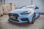 Lame de Pare-Chocs Avant Pour  + Flaps Hyundai I30 N Mk3 Hatchback / Fastback – Image 9