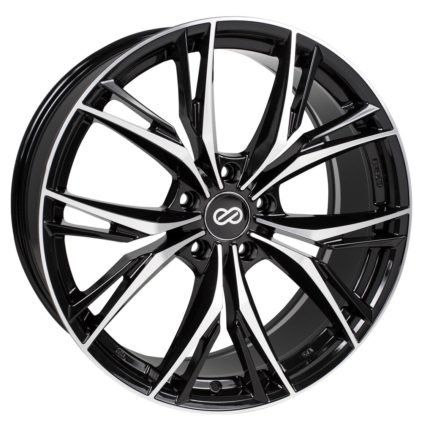 Jantes Enkei ONX | 18x8" 5x114.3 ET40 | Noir / Face poli