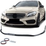 Lame de pare-choc avant pour Mercedes-Benz Classe C W205 S205 14-21
