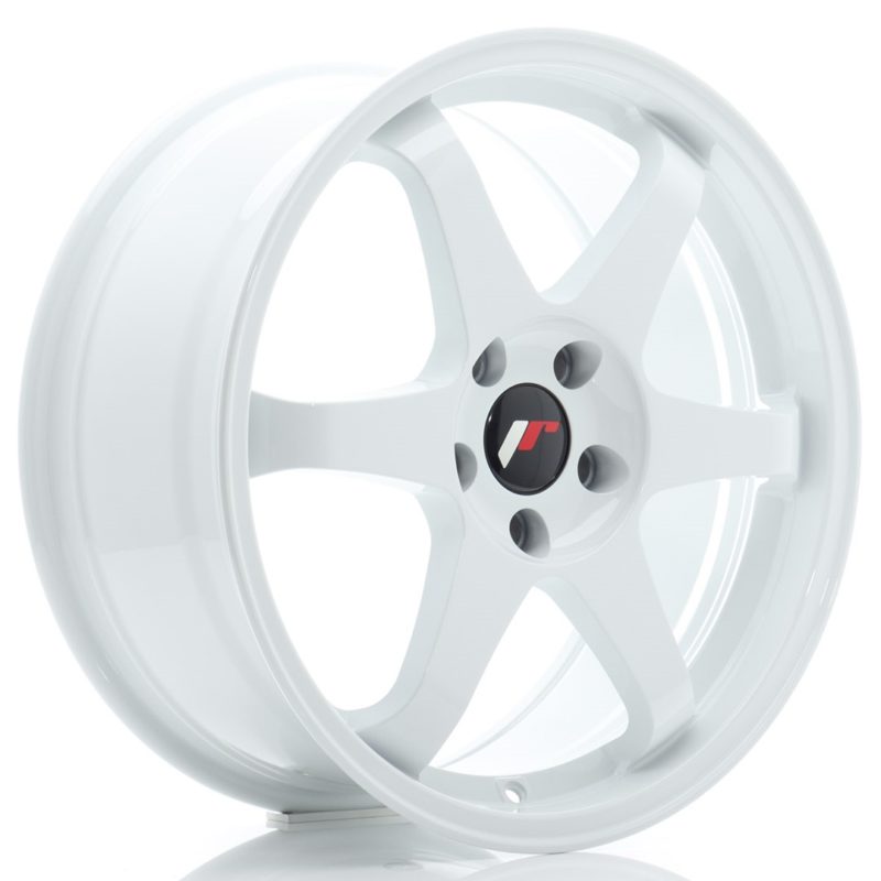 Jante Japan Racing JR-3 18x8" 5x100 ET40 | Blanc