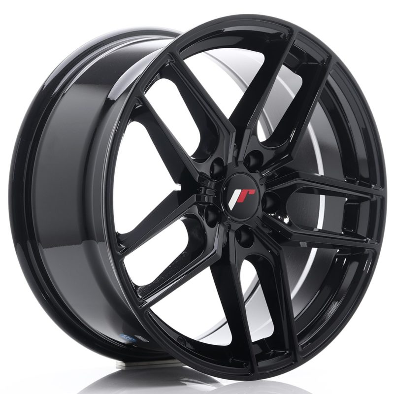 Jante Japan Racing JR-25 18x8.5" 5x112 ET40 | Noir / Brillant