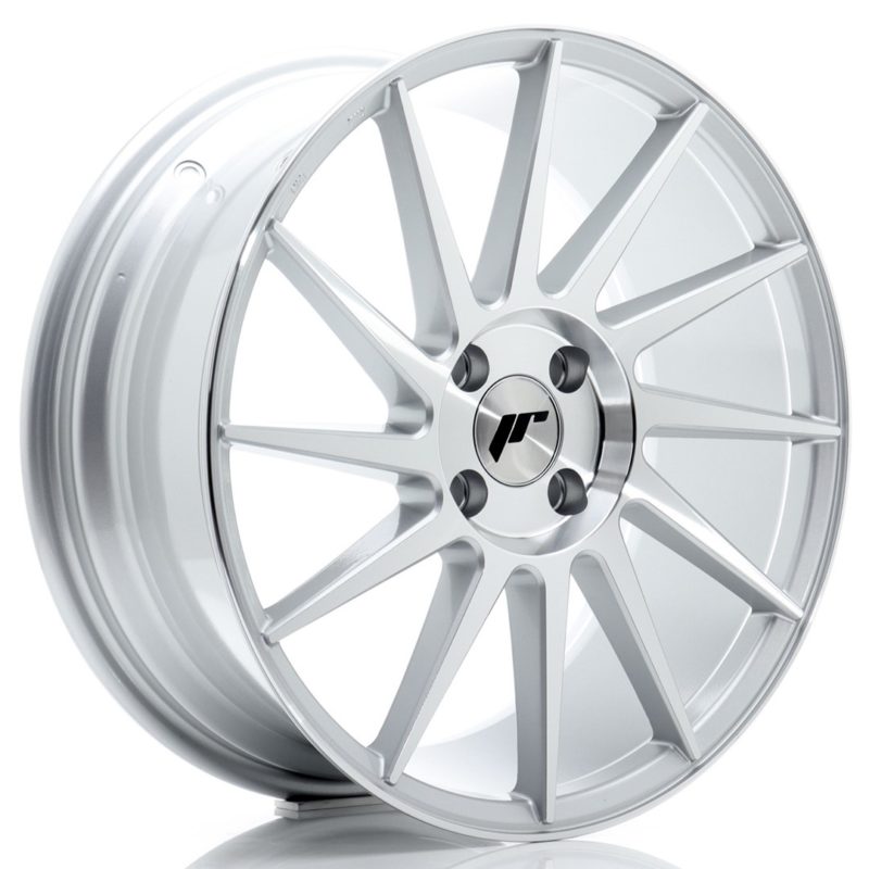 Jante Japan Racing JR-22 18x7.5" 4x108 ET35 | Gris Argenté Poli
