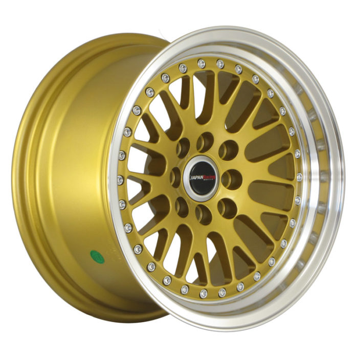 Jante Japan Racing JR-10 15x8" 4x100/114.3 ET15 | Or / Doré
