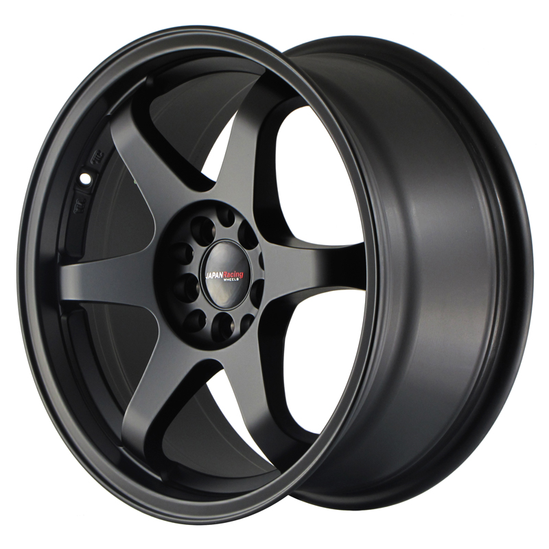 Jante Japan Racing JR-3 17x8" 4x100/114.3 ET35 | Noir Mat / Satiné