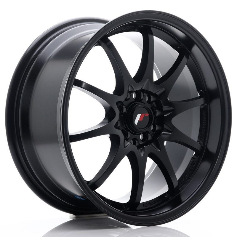 Jante Japan Racing JR-5 17x8.5" 5x100/114.3 ET35 | Noir Mat / Satiné