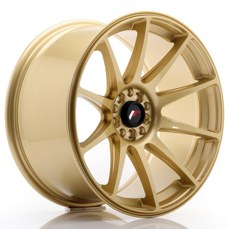 Jante Japan Racing JR-11 18x9.5" 5x100/108 ET30 | Or / Doré