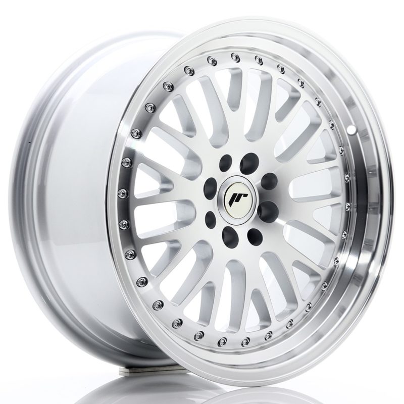Jante Japan Racing JR-10 17x8" 4x100/114.3 ET35 | Gris Argenté / Poli