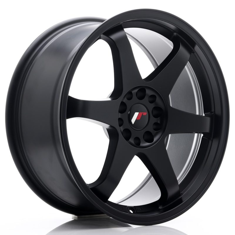Jante Japan Racing JR-3 19x8.5" 5x112/114.3 ET40 | Noir Mat / Satiné
