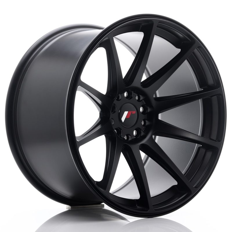 Jante Japan Racing JR-11 19x11" 5x114.3/120 ET25 | Noir Mat / Satiné