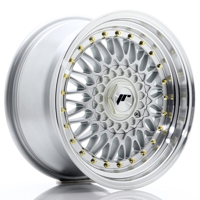 Jante Japan Racing JR-9 16x8" 5x100/114.3 ET25 | Gris Argenté / Poli