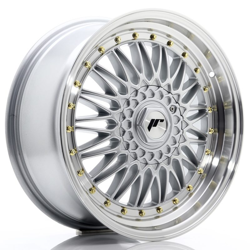 Jante Japan Racing JR-9 18x8" 5x112/114.3 ET40 | Gris Argenté / Poli