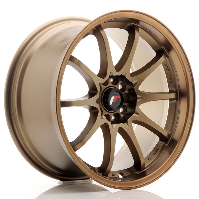 Jante Japan Racing JR-5 18x9.5" 5x100/114.3 ET22 | Bronze Anodisé