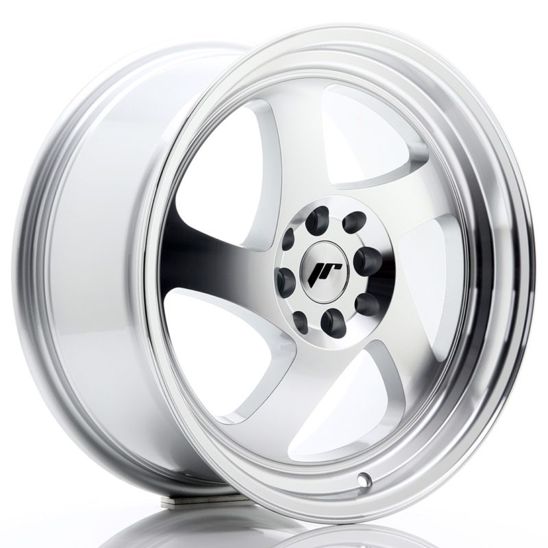 Jante Japan Racing JR-15 17x8" 4x100/114.3 ET35 | Gris Argenté / Poli