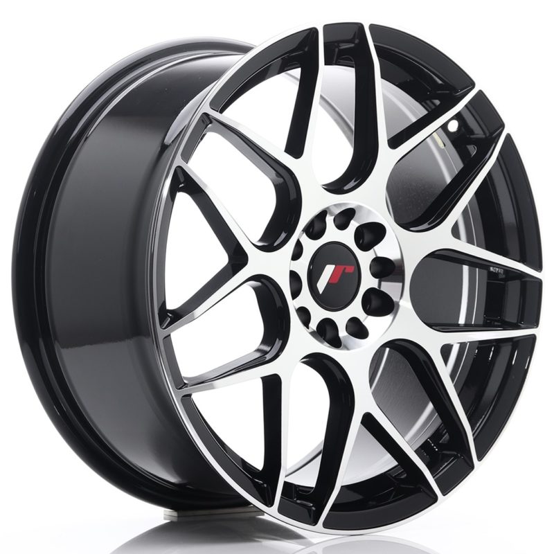 Jante Japan Racing JR-18 18x8.5" 5x100/120 ET35 | Noir / Brillant