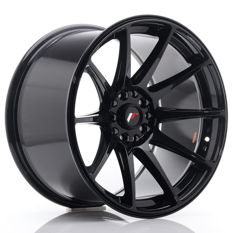 Jante Japan Racing JR-11 18x10.5" 5x114.3/120 ET0 | Noir Brillant