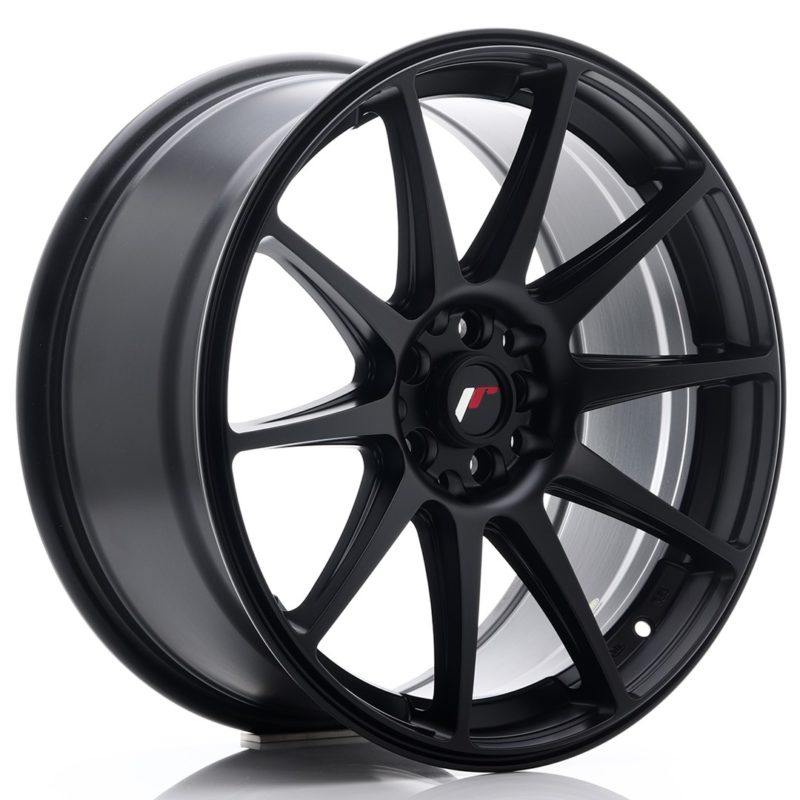 Jante Japan Racing JR-11 18x8.5" 5x100/108 ET35 | Noir Mat / Satiné