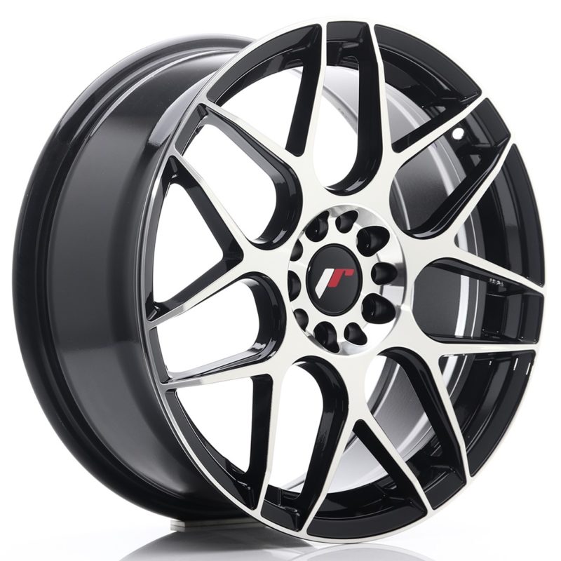 Jante Japan Racing JR-18 18x7.5" 5x112/114.3 ET40 | Noir / Brillant