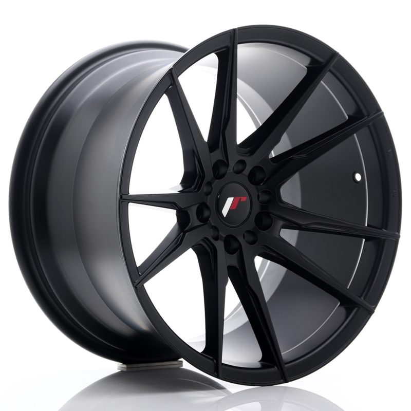 Jante Japan Racing JR-21 19x11" 5x114.3/120 ET25 | Noir Mat / Satiné