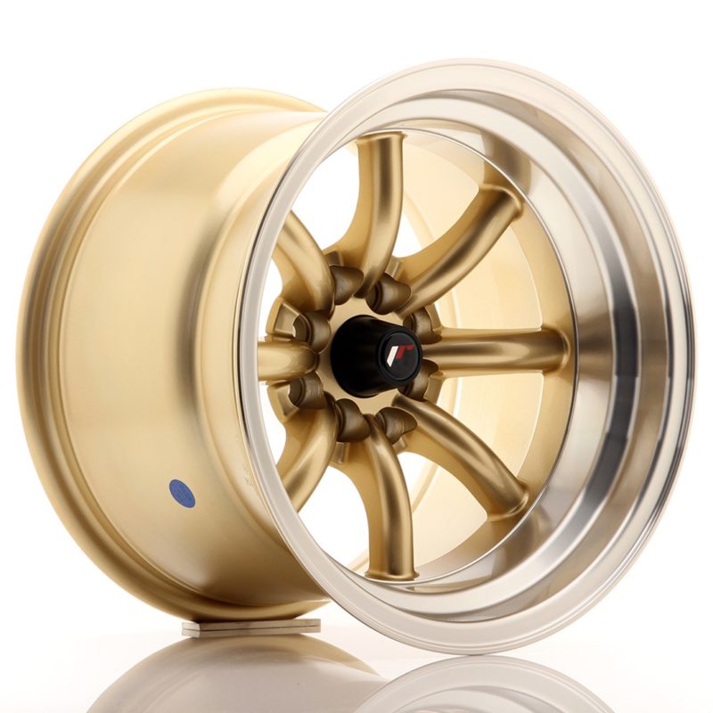 Jante Japan Racing JR-19 15x10.5" 4x100/114.3 ET-32 | Or / Doré