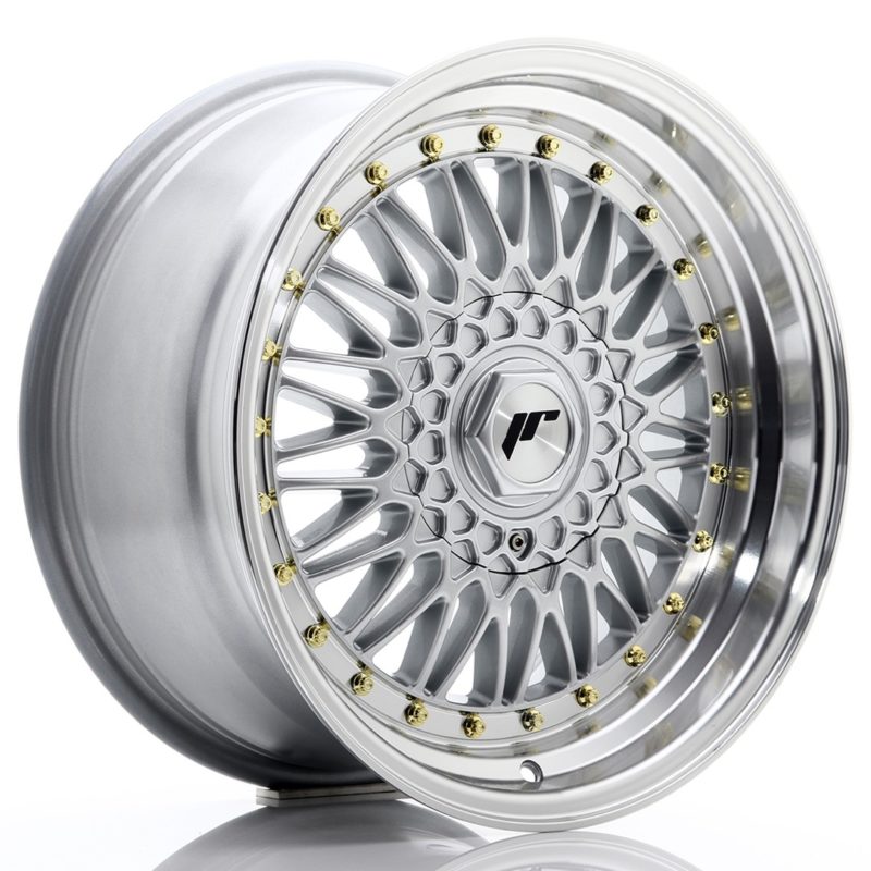 Jante Japan Racing JR-9 17x8.5" 4x100/114.3 ET20 | Gris Argenté / Poli