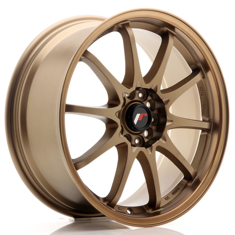 Jante Japan Racing JR-5 18x8" 5x114.3 ET35 | Bronze Anodisé