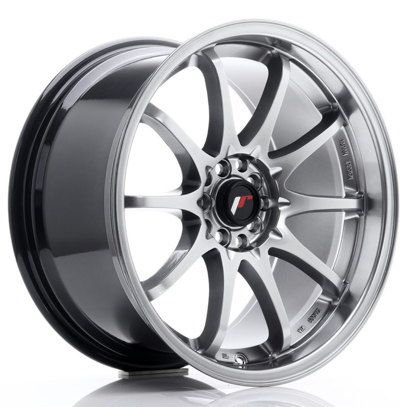 Jante Japan Racing JR-5 18x9.5" 5x114.3 ET22 | Hyper Black