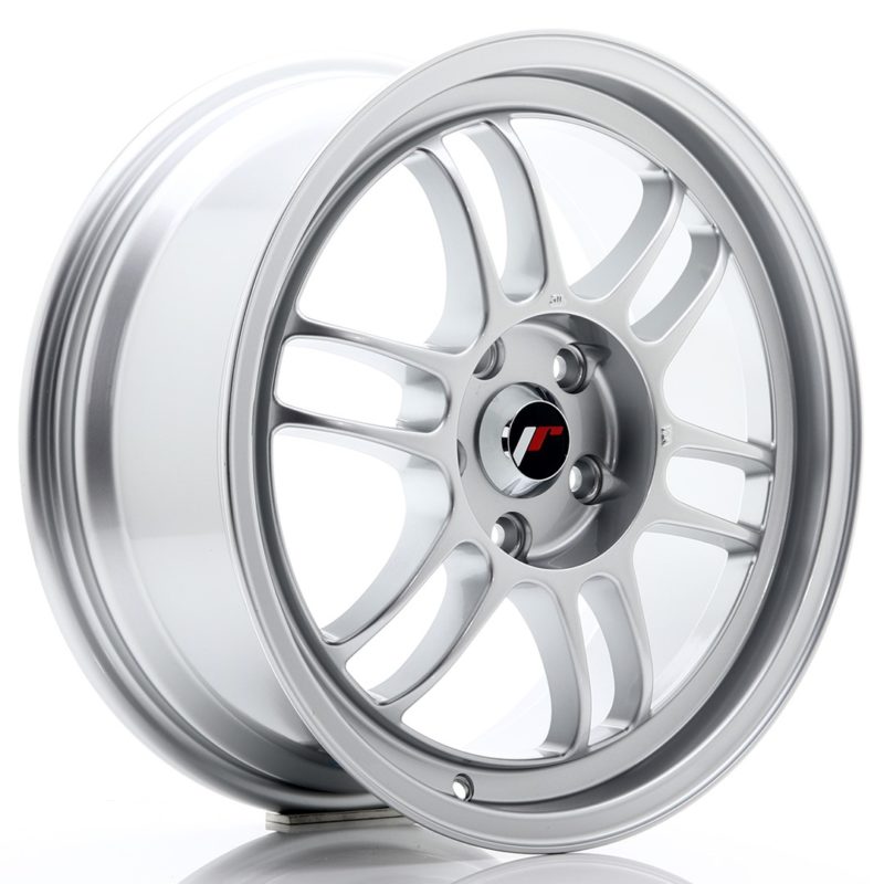 Jante Japan Racing JR-7 17x7.5" 5x114.3 ET42 | Gris Argenté / Poli