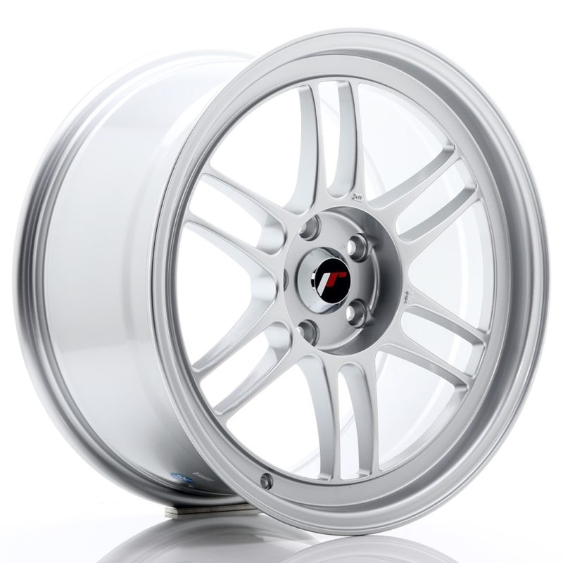 Jante Japan Racing JR-7 18x9" 5x114.3 ET35 | Gris Argenté / Poli