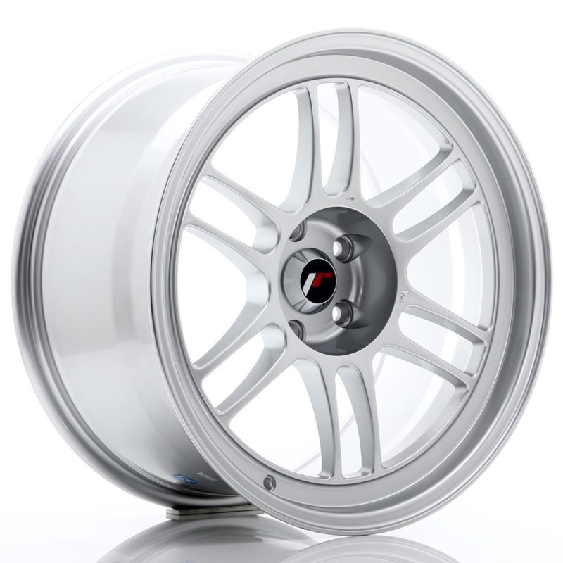 Jante Japan Racing JR-7 18x9.5" 5x114.3 ET15 | Gris Argenté / Poli