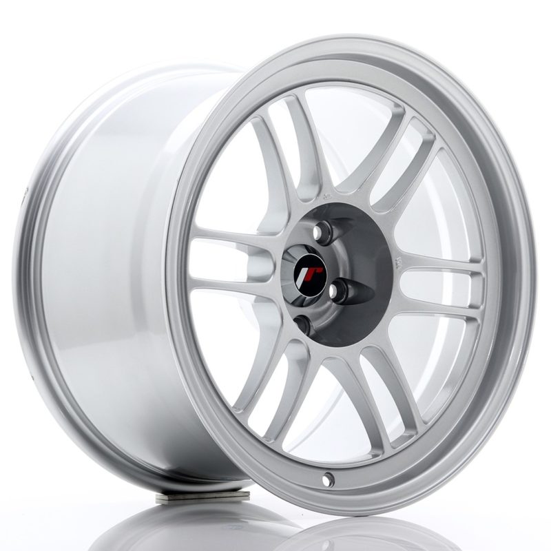 Jante Japan Racing JR-7 18x10.5" 5x114.3 ET15 | Gris Argenté / Poli